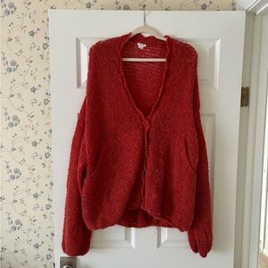 Urban Outfitters Kimchi Blue Delilah Balloon Sleeve Cardigan